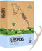 Natural Dental Floss Picks, 300 Count - Plant Based, PETA Approved Vegan, Eco-Friendly Twin Floss (Mint)