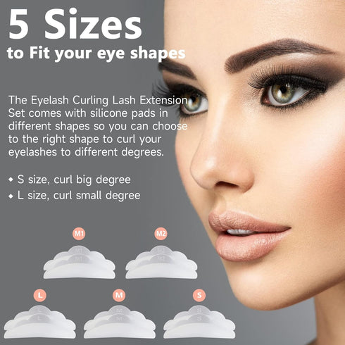 Lash Lift Kit, Professional Eyelash Perm Kit, Upgraded Glue Version for Lash Extensions and Curling