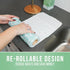 Reusable Paper Towels, 15 Pieces Pack of Washable & Paperless Towels, 100% Cotton, Highly Absorbent for Kitchen