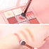 MSQ Eye Makeup Brushes Set with Soft Synthetic Hairs & Real Wood Handle for Eyeshadow, 12pcs (Pink)