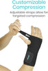 Vive Wrist Brace - Carpal Tunnel Compression Support Wrap for Men, Women, Sports Injuries - Removable Splint, Universal