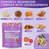 TWOHHACC Gummies Immune, Mushroom Supplement with Ashwagandha and Lions Mane, Maitake, Turkey Tail, Reishi, Chaga