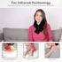 QOTOLY 3 5000mAh Cordless Heated Scarf, Neck Heating Pad for Pain Relief, Rechargeable Neck Warmer with Heat Levels