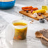 Comfy Package, 10 Sets of 86 oz Disposable Plastic Food Storage Deli Containers with Lids, Ice Cream Bucket & Soup Pail