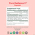 PURE SYNERGY Pure Radiance C – Organic Vitamin C Capsules, 100% Whole Food Supplement, 90 Capsules