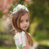 White Rose Flower Light Up Mouse Ear Headband, Floral Headwear for Women Girls, Wedding Party Costume
