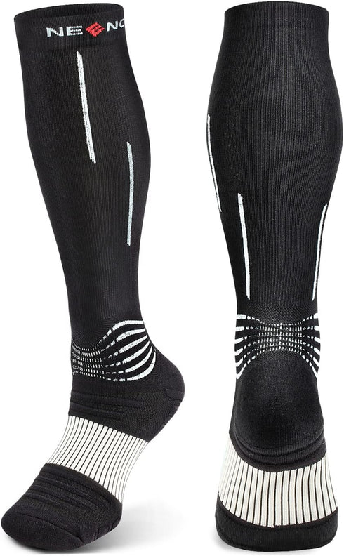 NEENCA Compression Socks, Medical Athletic Calf Socks for Injury Recovery & Pain