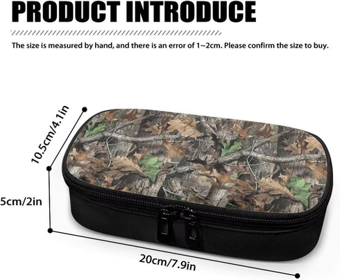 Hunting Printed Diabetic Supplies Travel Case for Glucose Meter Storage, Diabetes Testing Kit