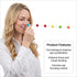 NCHEMDL 10ft Kit,5 Adjustable Vision Convergence Insufficiency Training Movable Beads for Eye Coordination & Focus