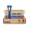 Schick Hydro Groomer Beard Trimmer for Men, Blue, with 5 Razor Blades
