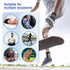 Neuropathy Socks for Women and Men, Compression Socks for Foot Pain, Swelling, Achilles Tendonitis (Black, L/XL)