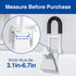 songsoso 3.1 6.7 Inch 300 lbs Bathtub Safety Rail, Bathtub Handle Grab Bar with Non-Slip Grip for Seniors, Elderly