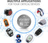 Voniko CR2025 3V 6 Pack 7 Lithium Batteries for Child Safety, Compatible with Remotes, Key Fobs, Watches, Calculators