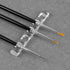 2 Pcs Acrylic Nail Art Painting Pen Holder, Brush Stand for Nail Gel Polish, Manicure Tool