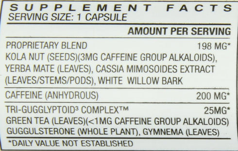 Stacker 2 Fat Burner Capsules, Ephedra Free, 100-Count