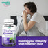 Elderberry Gummies with Vitamin C and Zinc, Immune Booster for Adults and Kids, Vegan Natural Ingredients, 120 Gummies