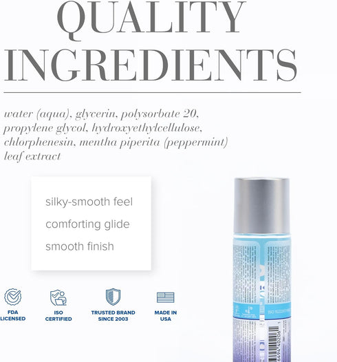 H2O 2 oz JO Lubricant - Cooling ( )