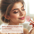 Super Large Mineral Powder Brush Set - 2 Pcs Bronzer Kabuki Makeup Brush & Soft Fluffy Foundation Brush