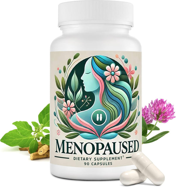 Menopaused Menopause Supplements for Women -Women Multivitamin for Wellness & Vitality -Herbal Support