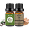 yethious Vanilla Sandalwood Essential Oils Set - 2PCS 10ML for Diffuser & Aromatherapy