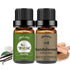 yethious Vanilla Sandalwood Essential Oils Set - 2PCS 10ML for Diffuser & Aromatherapy