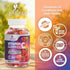 Zero Sugar Vitamin C Gummies - Immune Support & Antioxidant Dietary Supplement, Raspberry Flavor, 60 Count