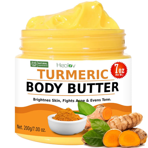 Turmeric Face Cream – All Natural Skin Brightening Lotion for Dark Spots, Hyperpigmentation, and Acne