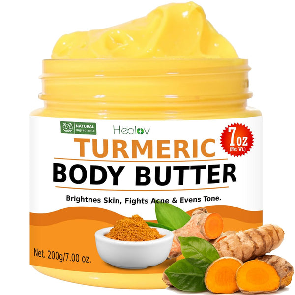 Turmeric Face Cream – All Natural Skin Brightening Lotion for Dark Spots, Hyperpigmentation, and Acne