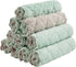 10 Pack Kitchen Cloth, Microfiber Dish Towels, Super Absorbent Coral Velvet Dishtowels, Quick Dry Cleaning Cloths