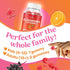 BeLive Elderberry Gummies with Zinc, Vitamin C, D, A, E, B12 - 50 Ct Immune Support Supplement, Vegan, Raspberry