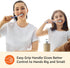 Amazon Basics Clean Plus Toothbrushes, Soft, 10 Count - Assorted Colors (Previously Solimo)