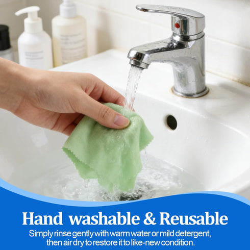 Ninsula 21 Pack 6" 7"Large Glasses Cleaning Cloths, Eyeglass Cleaning Cloths, Premium Ultra-Soft Lens Wipes Cloth