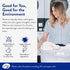 Clean People Natural Oxygen Brightener Stain Remover - Natural Bleach Alternative, Plant Derived Ingredients, Brightens Dull Whites AND Colors - Natural Stain Remover for Laundry - 41 oz