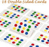 PHIELEY Patients,12 Dementia Products for Elderly, Memory Care Activities for Dementia Dots Sorting Games for Seniors
