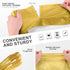 4-6 Gallon Small Gold Trash Bags, 100 Count Strong Golden Garbage Bags for Office Home Kitchen Waste Basket