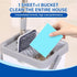 Packaging (1 Pack 30 YUCO Floor Cleaner Sheets for Mopping,Fast Dissolvable and Ultra-Concentrated,Ease Effective Deep