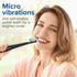 Replacement Toothbrush Heads, 10 Pack for Bitvae Daily D2 Rechargeable Toothbrush, Black Refills