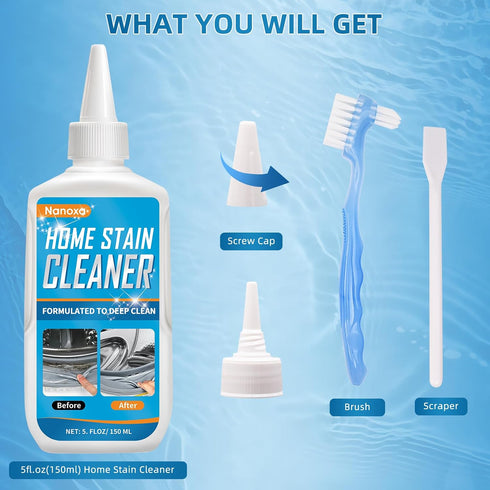 Nanoxa Household Stain Remover Gel, Effective Home Cleaner, Washing Machine Cleaner for Washing Machine Strips, Kitchen