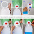 2 Pack Laundry Detergent Cup Holder, Fabric Softener Drip Catcher Tray with Fixing Screw and Removable Pad