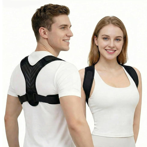 pinkmintcat Posture Corrector for Women & Men, Adjustable Back Support Brace with Y-Shape,