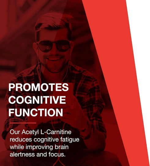 Protocol Acetyl-L-Carnitine 500mg - Brain Pills for Energy, Brain & Mitochondrial Health* - Non-GMO, Vegan, 100 Veg Caps