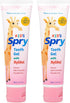 Spry Natural Xylitol Toothpaste for Baby, Toddler, Kids Age 3 Months and Up - Fluoride Free, Bubble Gum, 2 Fl Oz (Pack