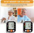 Automatic Wrist Blood Pressure Monitor with Adjustable Cuff, 2AAA Battery, Storage Case, Irregular Heartbeat Detector