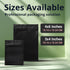 COLSEN Smell Proof Resealable Bags, Matte Black Mylar Bag 3x4 Inches, 100 Pack Strong Zipper Seal for Food Storage