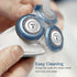 SH70 Replacement Heads for Philips Norelco Series 7000, 3-pc Pack of Upgraded Blades