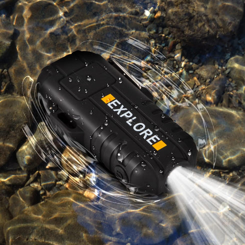 LcFun Arc Lighter, Waterproof Electric USB Type C Rechargeable, Dual Arc Plasma Flameless Lighter