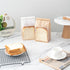 Roppolo 50 5.1 3.9 11 Inch Packing Pcs Bread Bags for Homemade Breads, x x Small White Bakery Bags with Tin Tie, Cotton