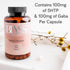 5HTP 100mg with GABA Supplement - GABA for Calm Sleep, Mood Support, Deep Relaxation & Sleep, Pure Vegan Capsules