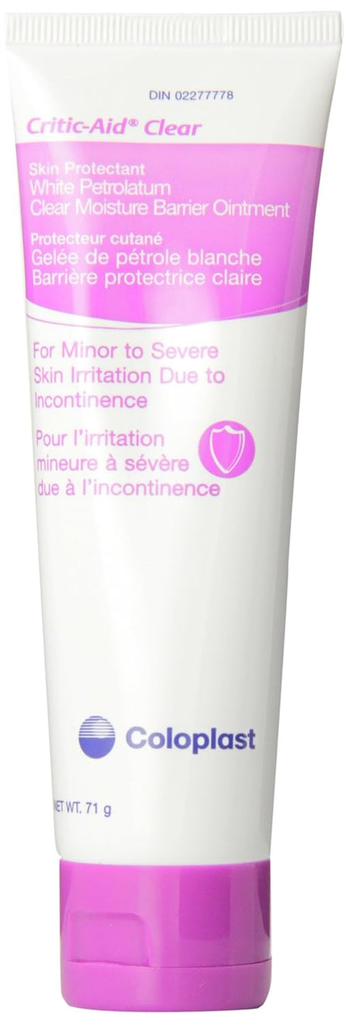Critic-Aid Clear Moisture Barrier Ointment, 2.5 oz Tube