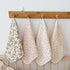 BuLuTu Softer Highly Absorbent Cleaning Cloths, 100% Cotton Cleaning Rags with Fresh Floral Pattern for Home and Kitchen